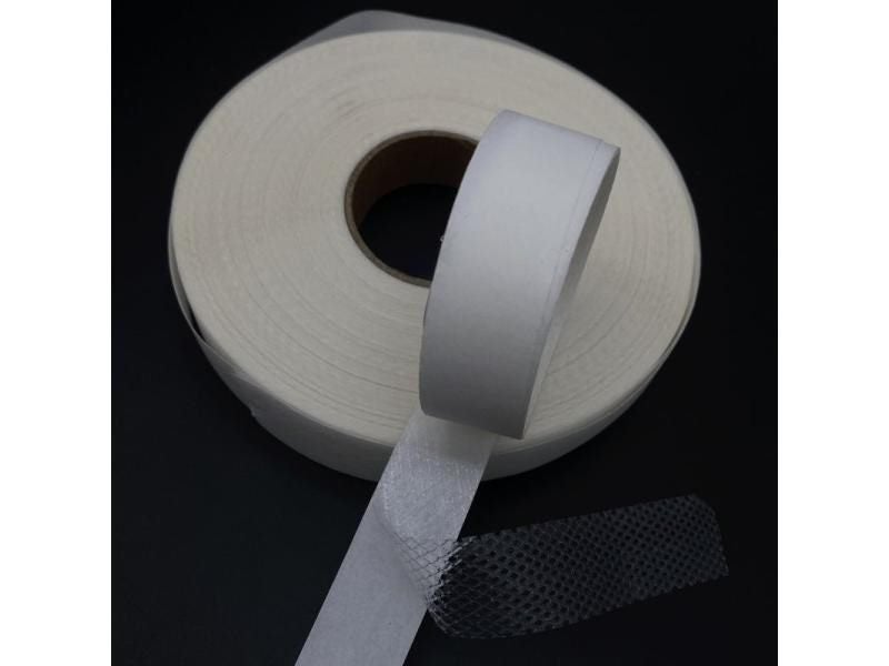White Double-Sided Hot Melt Adhesive Mesh Tape Garment Adhesive Interlining DIY Carousel 2