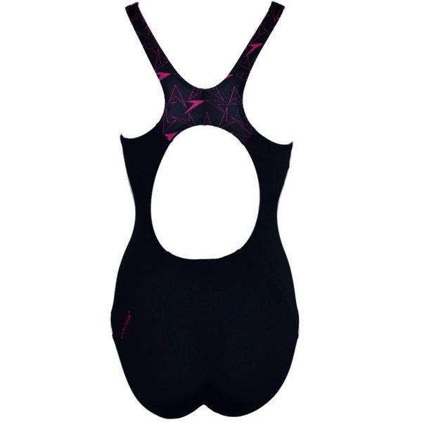 Speedo Womens Boomstar Splice Flyback One Piece Swimming Costume - 32 Carousel 2
