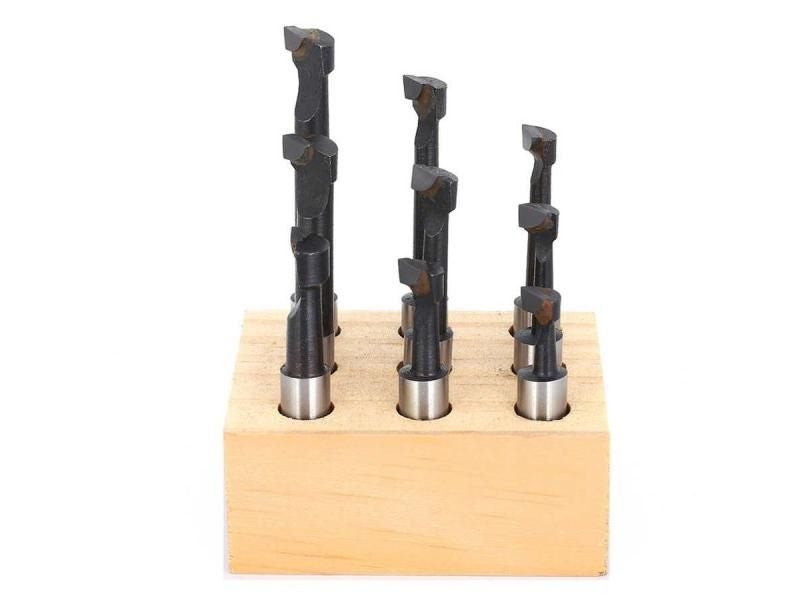 9PCS F1 Type Boring Cutter 3/8Inch CNC Milling Tools Kit Set Lathe Parts High Carousel 1