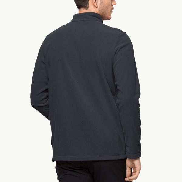 Jack Wolfskin Mens Taunus Half Zip Pullover Fleece - Phantom - XXL Carousel 2