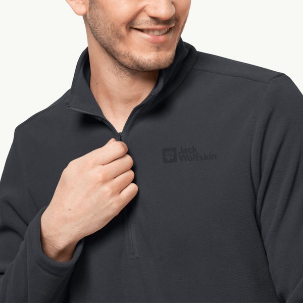Jack Wolfskin Mens Taunus Half Zip Pullover Fleece - Phantom - XXL Carousel 3