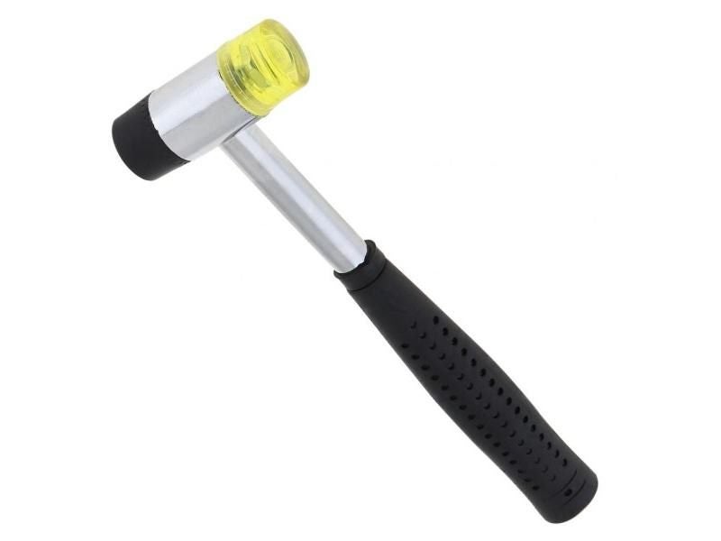 25mm Rubber Double Faced Work Glazing Window Beads Hammer Nylon Head Mallet Carousel 1