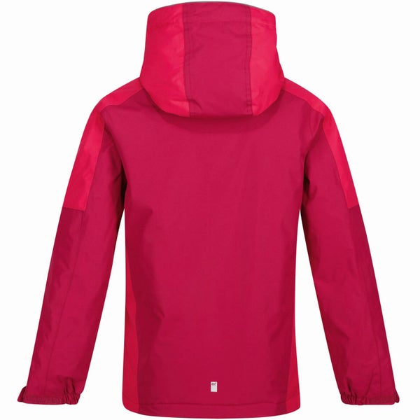 Regatta Kids Hurdle IV Waterproof Insulated Jacket - Berry Pink - 14Yrs Carousel 2