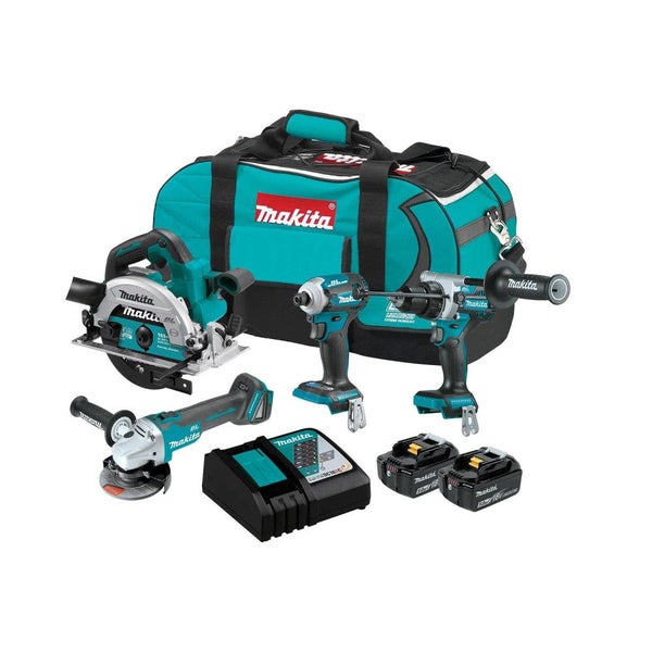 MAKITA 18V LXT Brushless 4-Piece Combo Kit Carousel 1