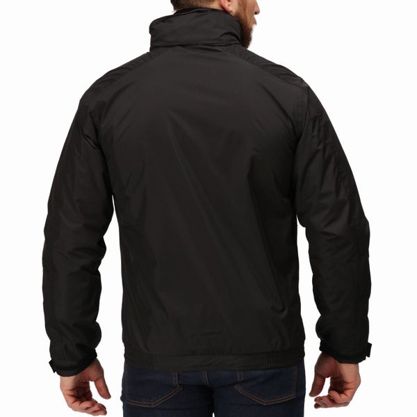 Regatta Professional Mens Dover Fleece Lined Bomber Jacket - Black - M Carousel 2