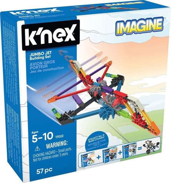 KNEX - JUMBO JET 57PC SET Carousel 1