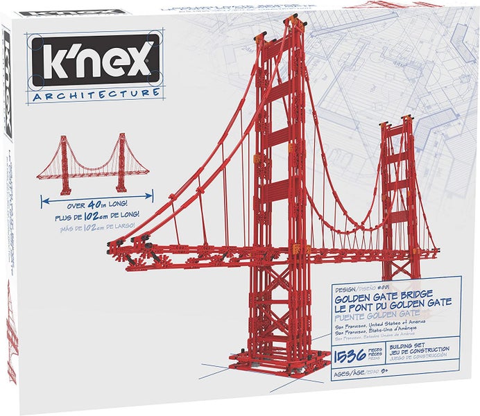 K'NEX: Architecture - Golden Gate Bridge Carousel 1
