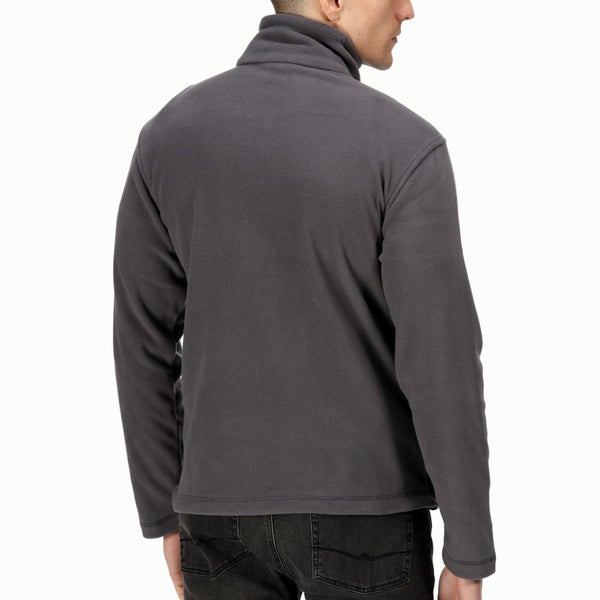 Regatta Professional Mens Micro Zip Full Zip Fleece Jacket - Seal Grey - XL Carousel 2