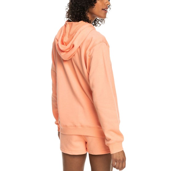 Roxy Womens Surf Stoked Pullover Sweatshirt Hoodie - Papaya Punch - XS Carousel 2