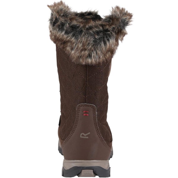 Regatta Womens Newley Thermo-Guard High Rise Boots - Chestnut Carousel 2