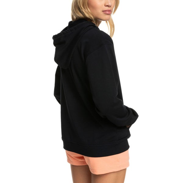 Roxy Womens That’s Rad Pullover Sweatshirt Hoodie - Anthracite - S Carousel 2