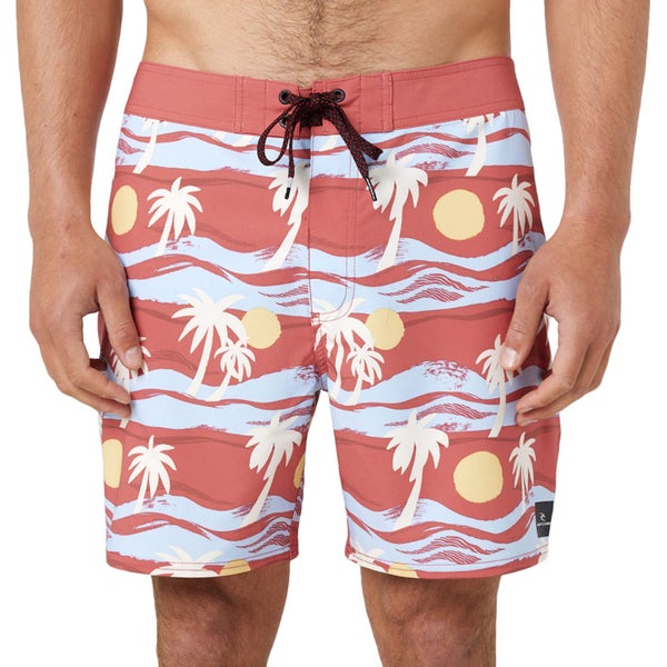 Rip Curl Mens Mirage Retro Dunes 17" Surf Boardshorts - 32 Carousel 1