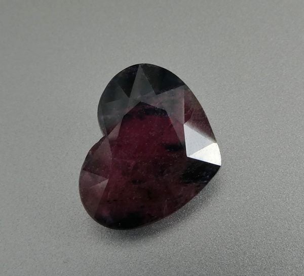 10.30CT UNHEATED HUGE HEART CUT 100% NATURAL BLOOD RED RUBY Carousel 2