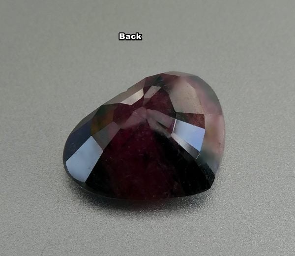10.30CT UNHEATED HUGE HEART CUT 100% NATURAL BLOOD RED RUBY Carousel 5