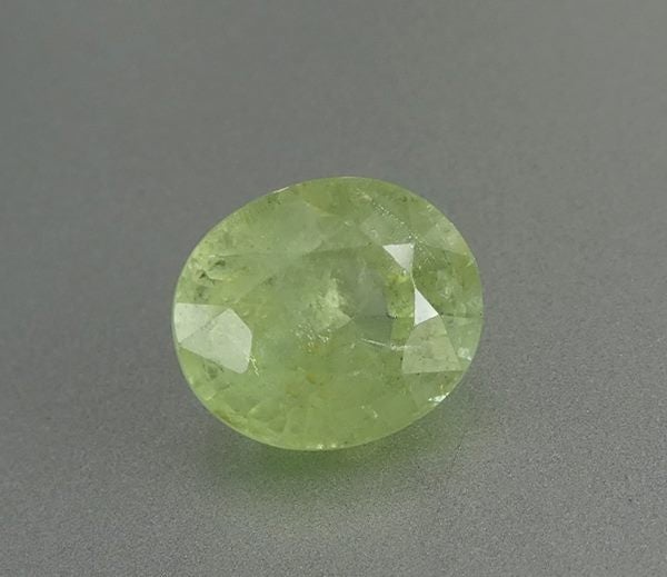 5.00CT SPLENDID OVAL CUT BIG 100% NATURAL MINT GREEN MALI GARNET Carousel 2