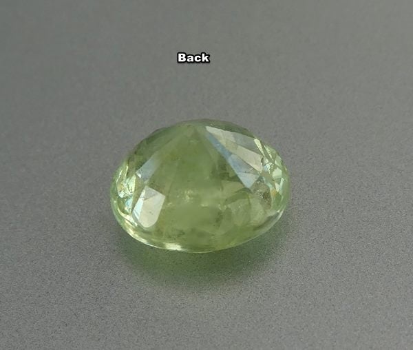5.00CT SPLENDID OVAL CUT BIG 100% NATURAL MINT GREEN MALI GARNET Carousel 3
