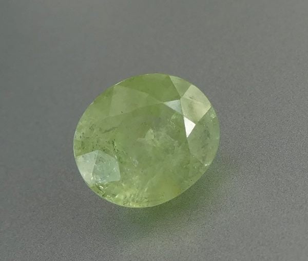 5.00CT SPLENDID OVAL CUT BIG 100% NATURAL MINT GREEN MALI GARNET Carousel 1