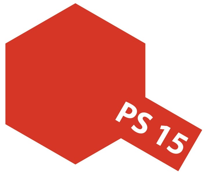 Tamiya PS-15 Polycarb Spray Metallic Red [86015] Carousel 1