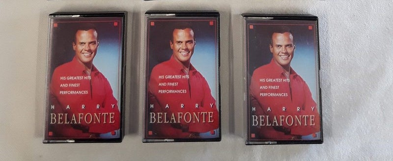 Harry Belafonte Tapes x 3 Carousel 1