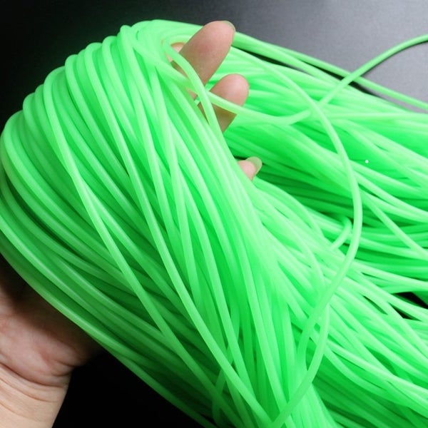 1.5M Fishing Night Luminous Tube Green Soft Silicone Fishing Sleeves Carousel 2