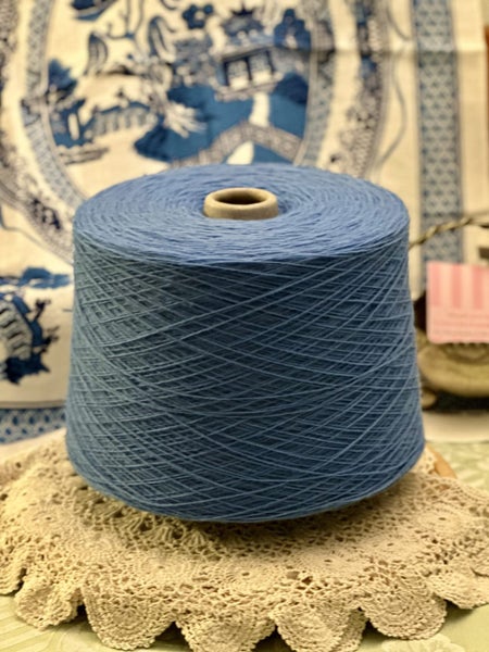 New Sky Blue Large Cones of Our New Zealand Wool - Merino wool Carousel 2