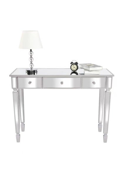 Jenna Mirrored Dressing Table W110 3 drawer ***35%Off*** Carousel 1