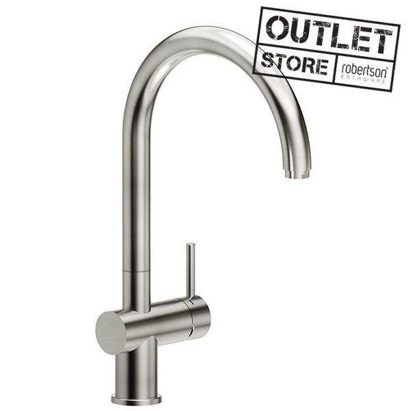 LIVE GOOSENECK KITCHEN MIXER BRUSHED NICKEL Carousel 1