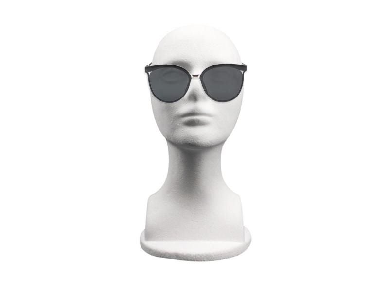 EPS Flocking Head Mannequin Head Model Dummy Head Female Model Hat Wig Glasses Carousel 2