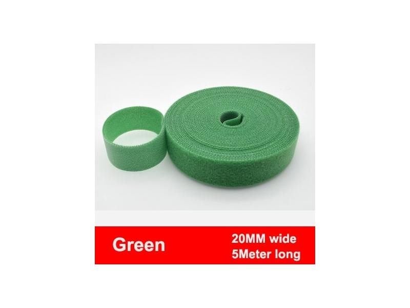 5Meter Lot 15 20mm Reusable Hook Strap Cable Ties Organizer Carousel 1
