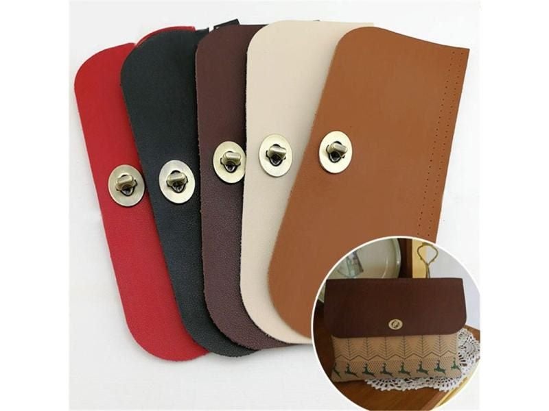 1Pc 12/23cm PU Leather Shoulder Bag Flap Cover Replacement For Women Handbag Carousel 2