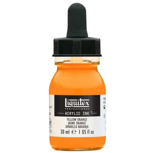 Liquitex Professional Acrylic Ink 30ml YELLOW ORANGE Carousel 1