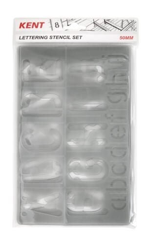 Kent Lettering Stencils 50MM Carousel 1