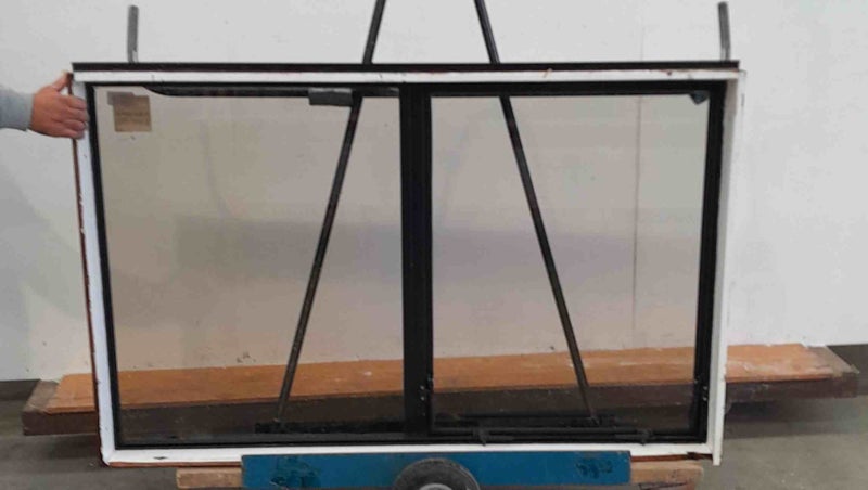 Black Aluminium Single Awning Aluminium Window H1000 x W1600 DR10881 Carousel 2