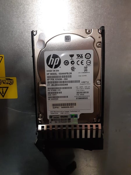 HP SAS HDD HP 900GB 10k SAS Hp Prliant server HDD 2.5 DP SAS EG0900FBLSK Carousel 1