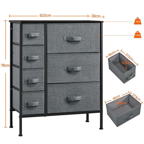 Fabric Storage Dresser Carousel 2