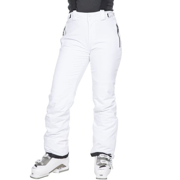 Trespass Womens Roseanne Waterproof Fleece Lined Salopettes Trousers Carousel 1