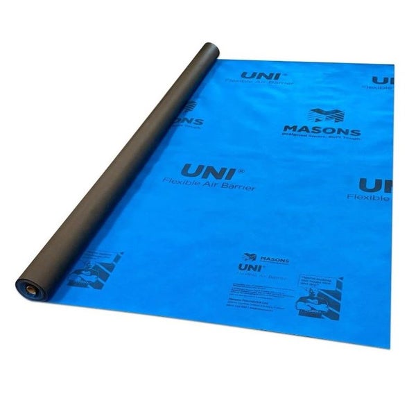 Masons UNI Flexible Air Barrier 2.74m x 18.25m (50m2) Carousel 1