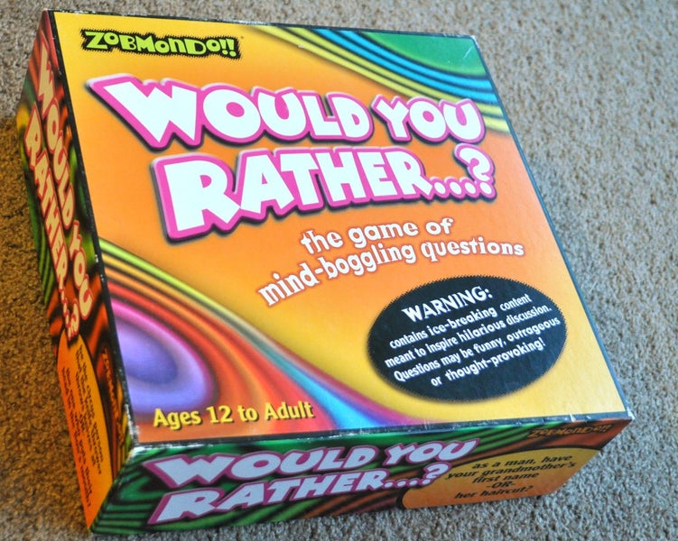 ZOBMONDO - The Would You Rather... Board Game Carousel 1