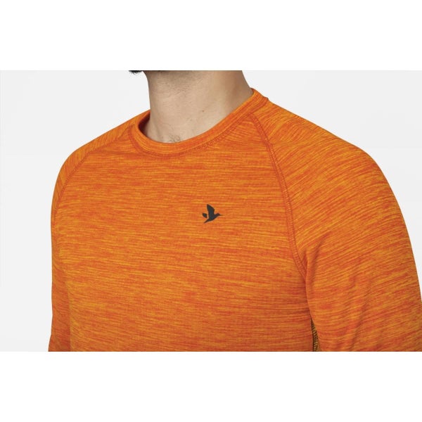 Seeland Active L/S T-shirt Hi-vis orange Carousel 2