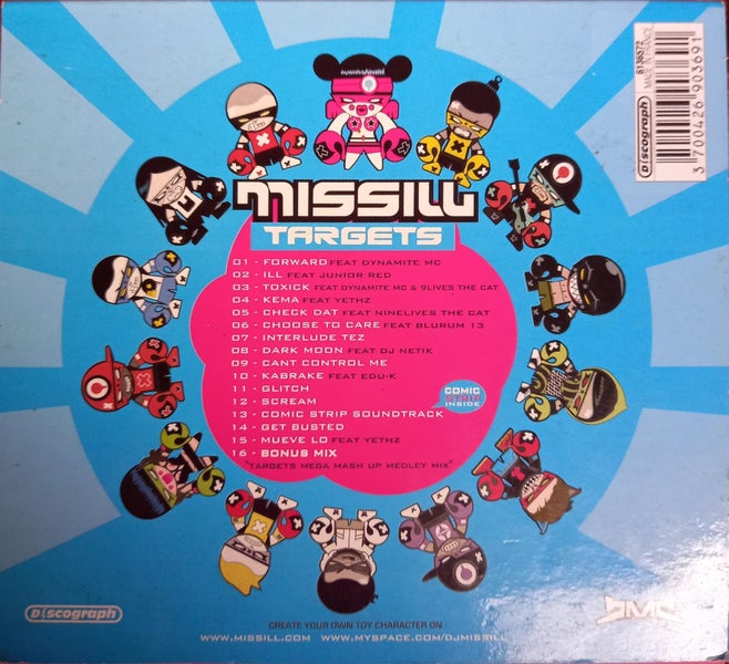 Missill - Targets (CD) Carousel 2