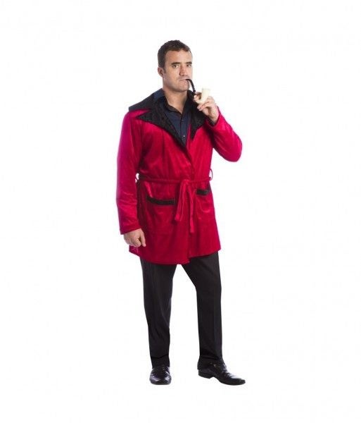 Casanova Smoking Robe Hugh Hefner Jacket Robe Mens Costume Carousel 1