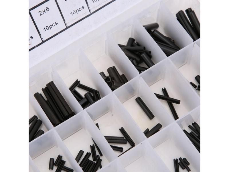 240Pcs M1.5 M5 Elastic Carbon Steel Cylindrical Pin Carousel 2