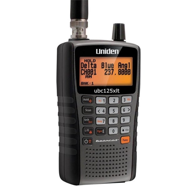 UNIDEN UBC-125XLTC 25-960 MHZ Handheld Scanner Carousel 1