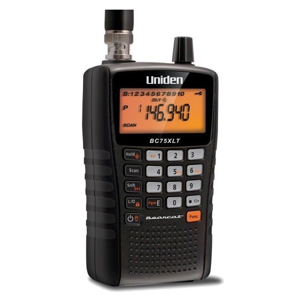 UNIDEN UBC-75XLT UBC75XLT 25 - 88, 108-174, 400-512 MHz Handheld Scanner Carousel 1