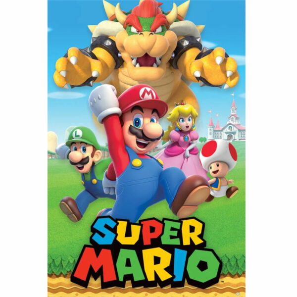 Super Mario Poster Montage 34 Carousel 1