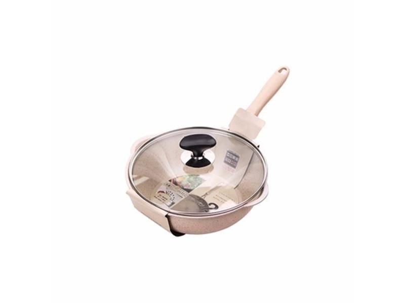 Thickened Bottom Medical Stone Frying Pan Multifunction Non-stick Pans Deep Carousel 1