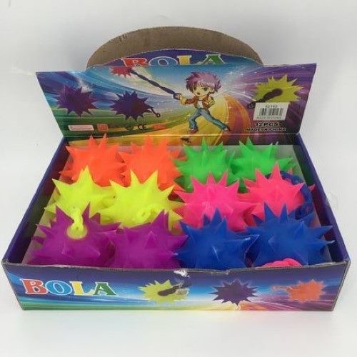 Puff Ball With Handle - Assorted (12PCS/BOX) Carousel 1
