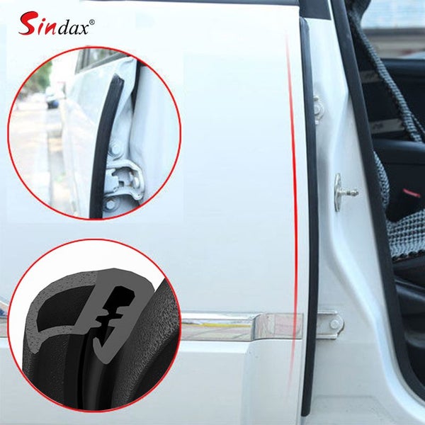 Car Door B Pillar Sealing Strip Noise Sound Insulation Rubber Strip Carousel 2