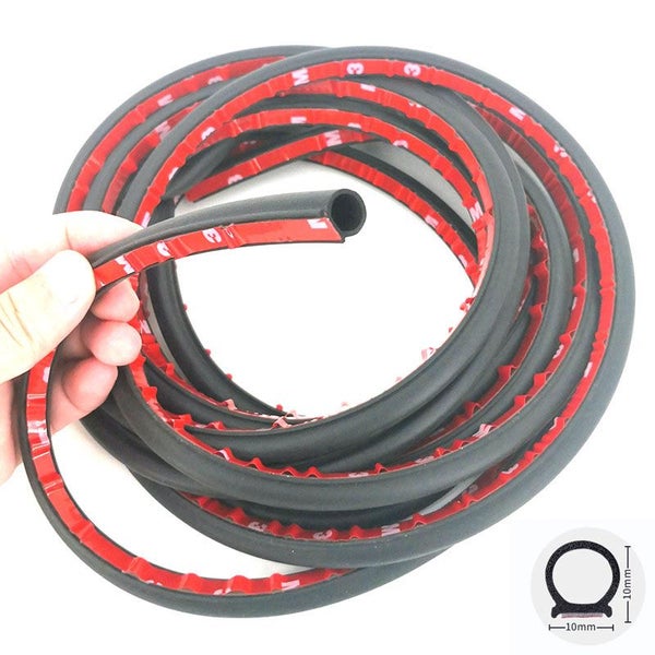 2M / 4M Car Door Weatherstrip Small D Weather Strip Car Rubber Strip Carousel 1