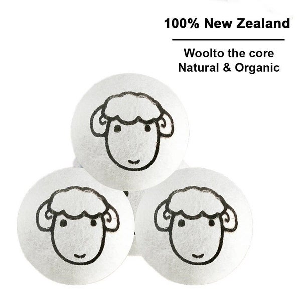 1 Pcs Reusable Wool Dryer Balls Household Washing Balls Natural Carousel 7